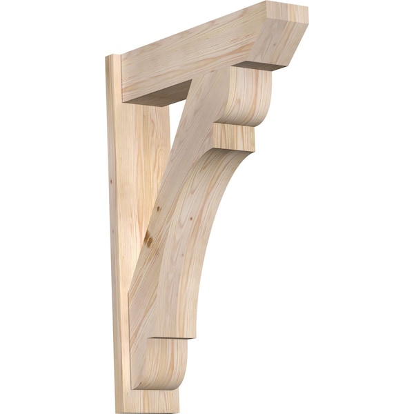 Ekena Millwork Olympic Slat Smooth Outlooker, Douglas Fir, 7 1/2"W x 28"D x 40"H OUT08X28X40OLY06SDF - main